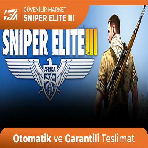  Sniper Elite 3 + Garanti + Destek